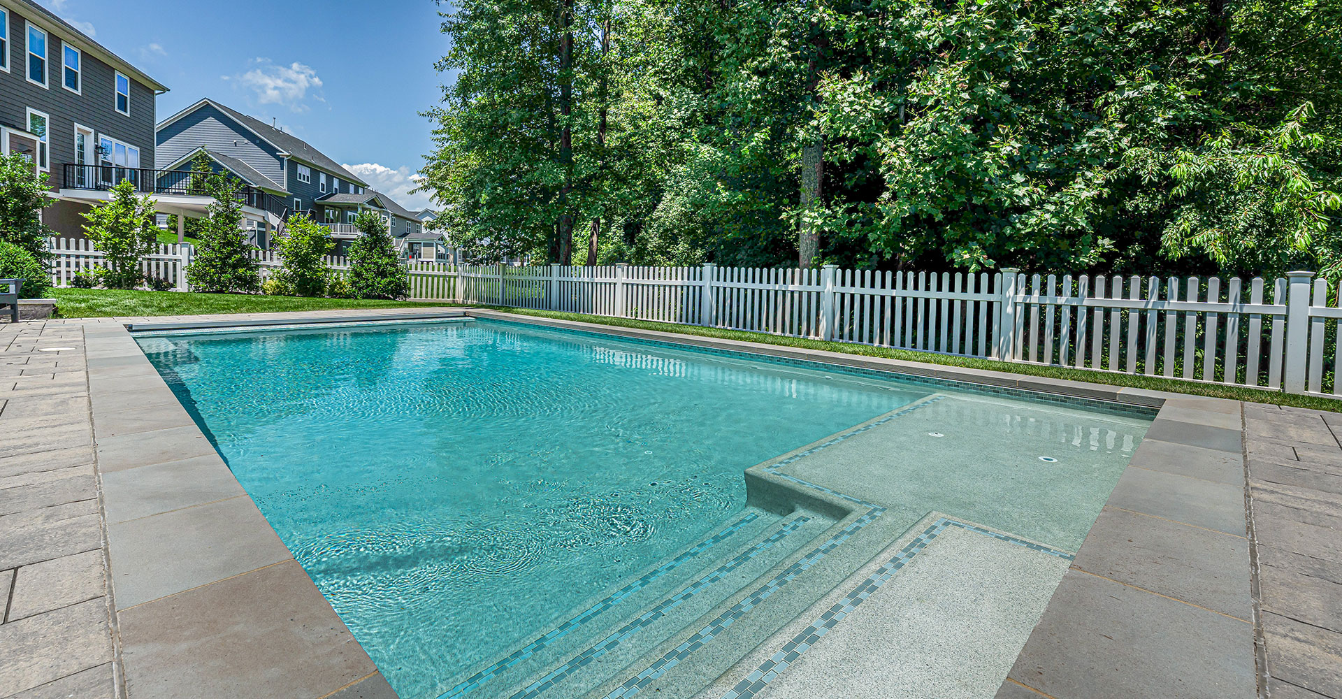 Backyard Breaktime pool with family focused outdoor design